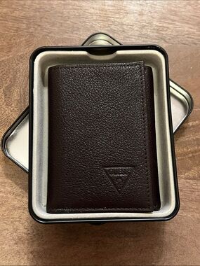 Guess Brown Leather Men's Wallet